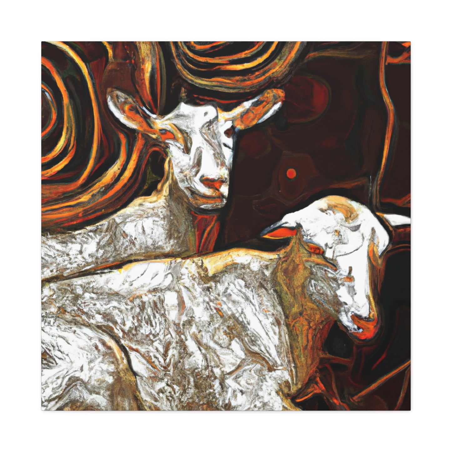 Goat on CanvasKnow - Canvas