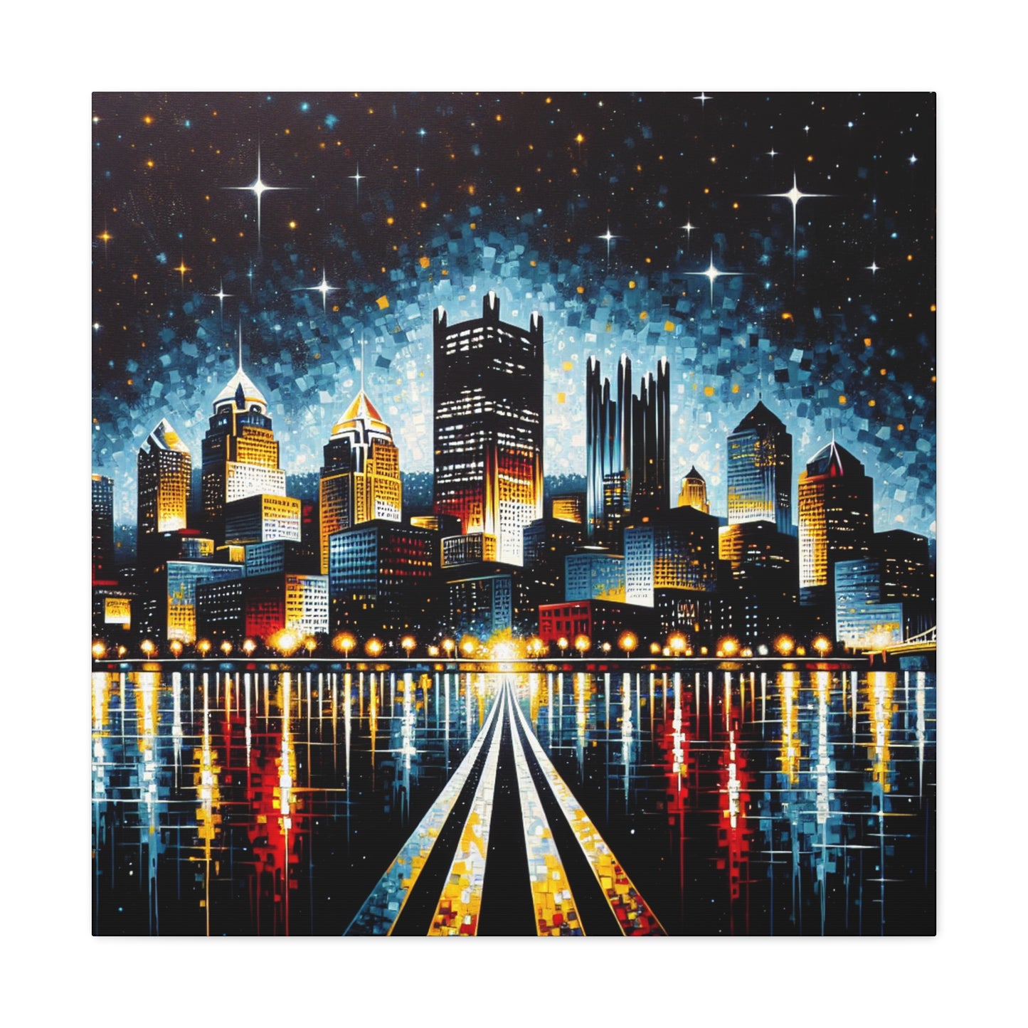 Steel City Splendor - Canvas