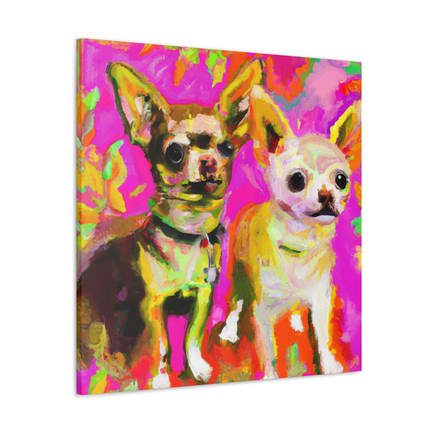 Chihuahua Impressionism - Canvas