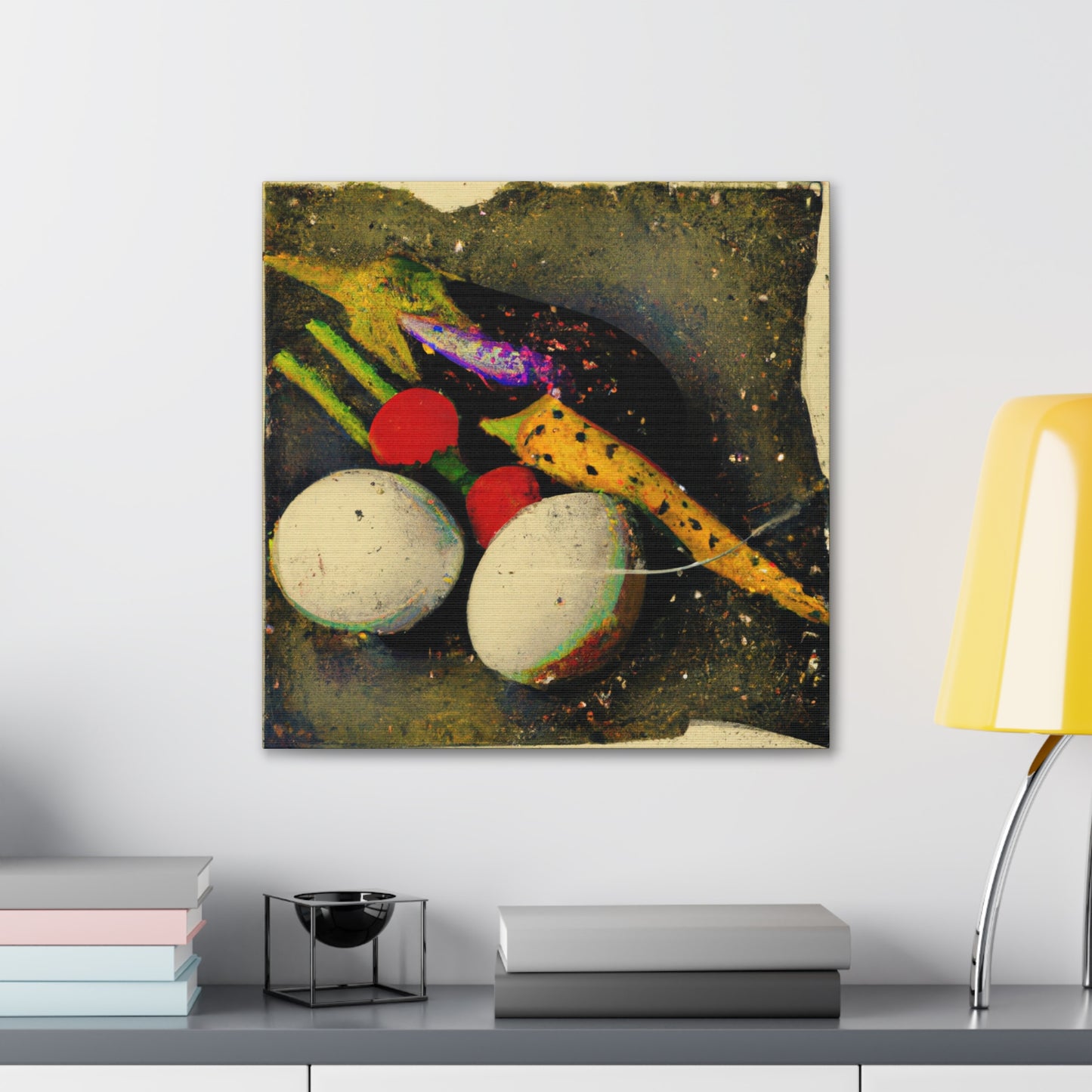 "Veggies of the Past" - Canvas