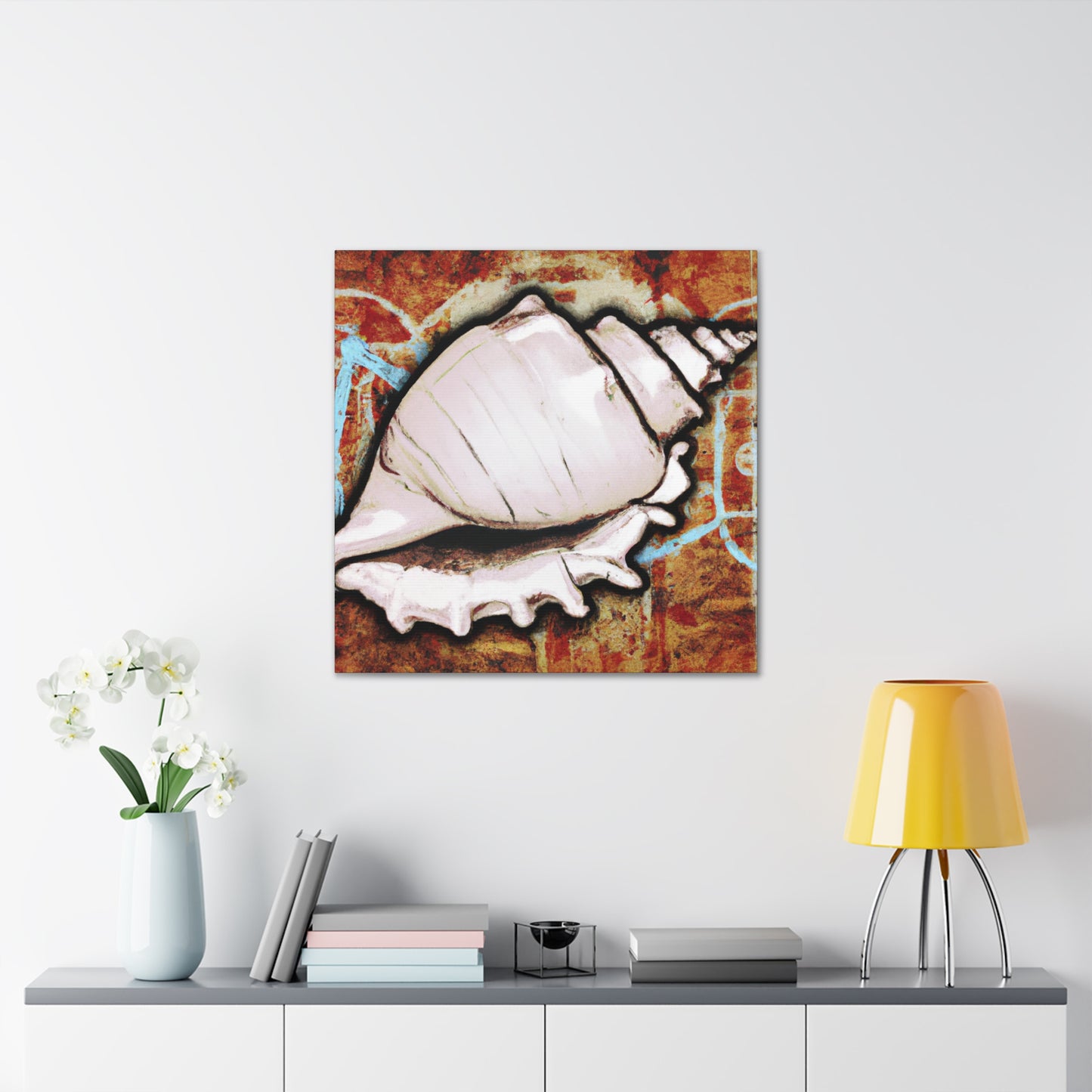 Sea Shell Splendor - Canvas