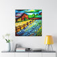 Farmhouse Expressionism Dream - Canvas