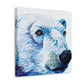 "Polar Bear in Hyperrealism" - Canvas