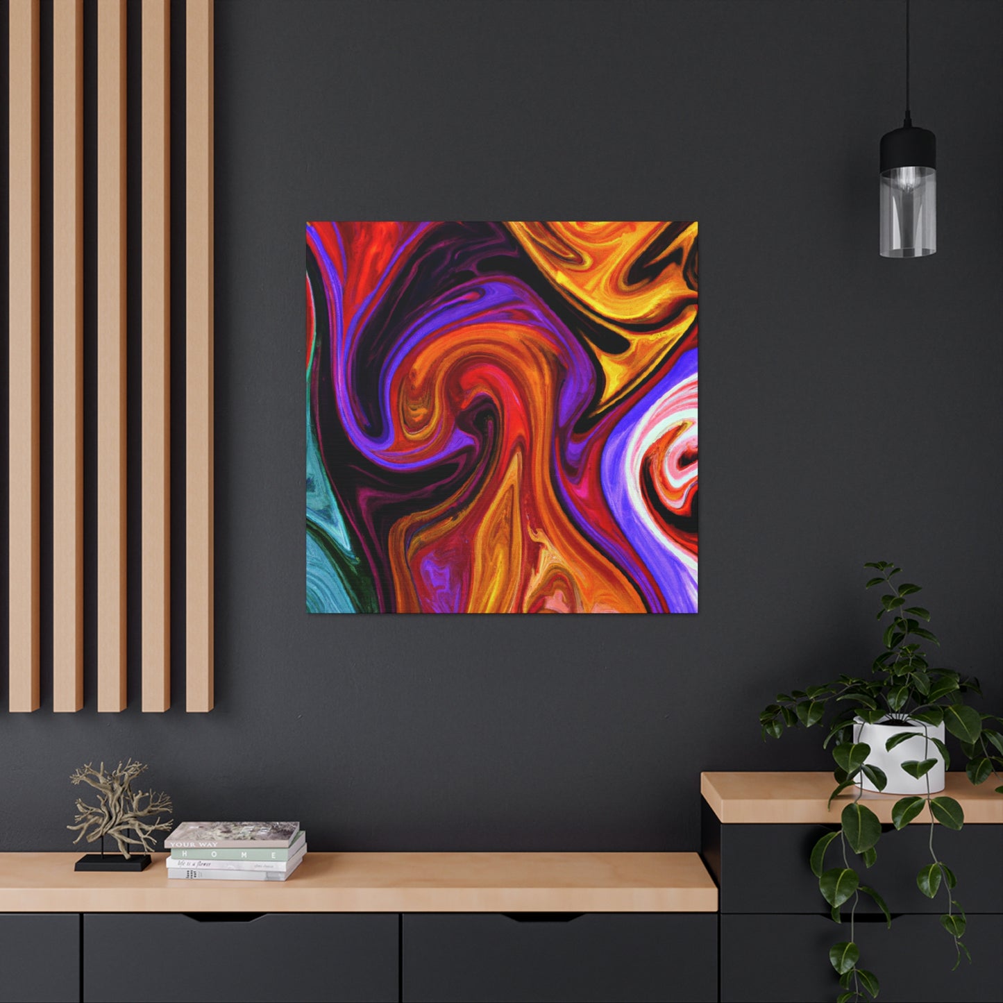 Radiantly Radiant Aura - Canvas