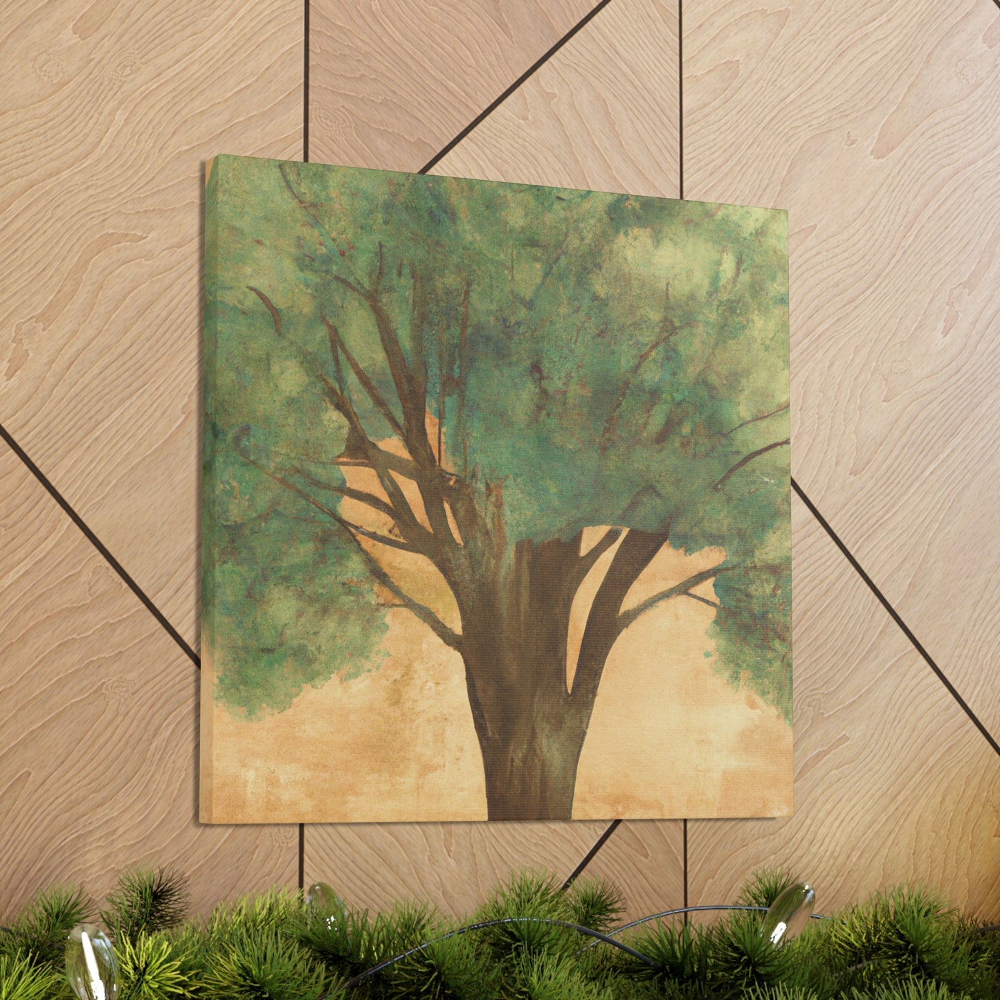 Elm Tree in Deco - Canvas