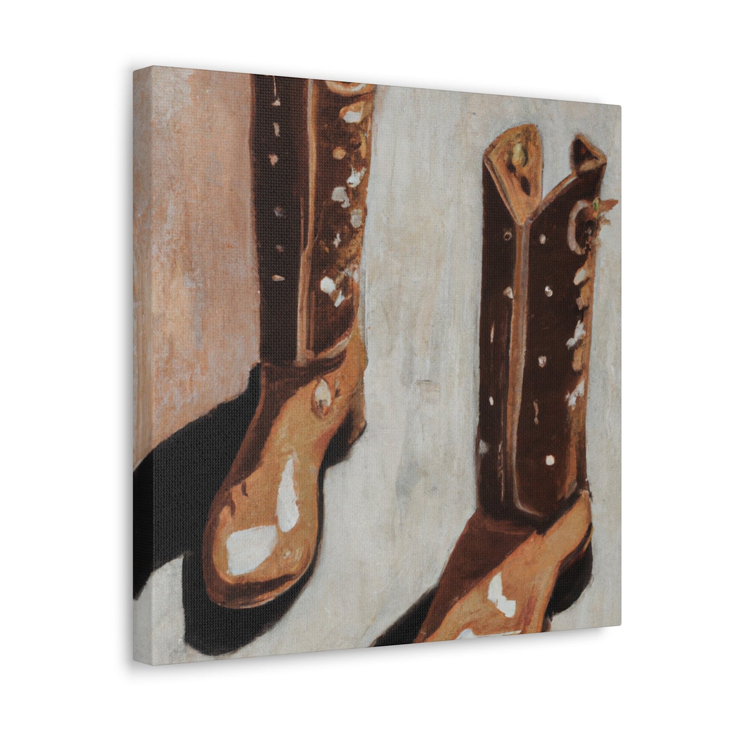 Boots in Minimalism - Canvas