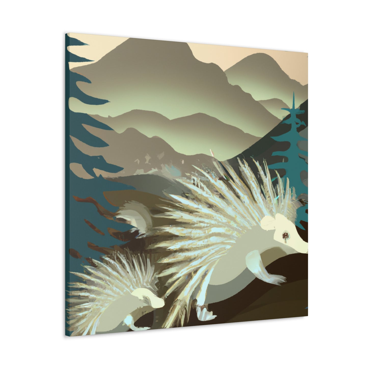 Porcupine's Majestic Splendor - Canvas