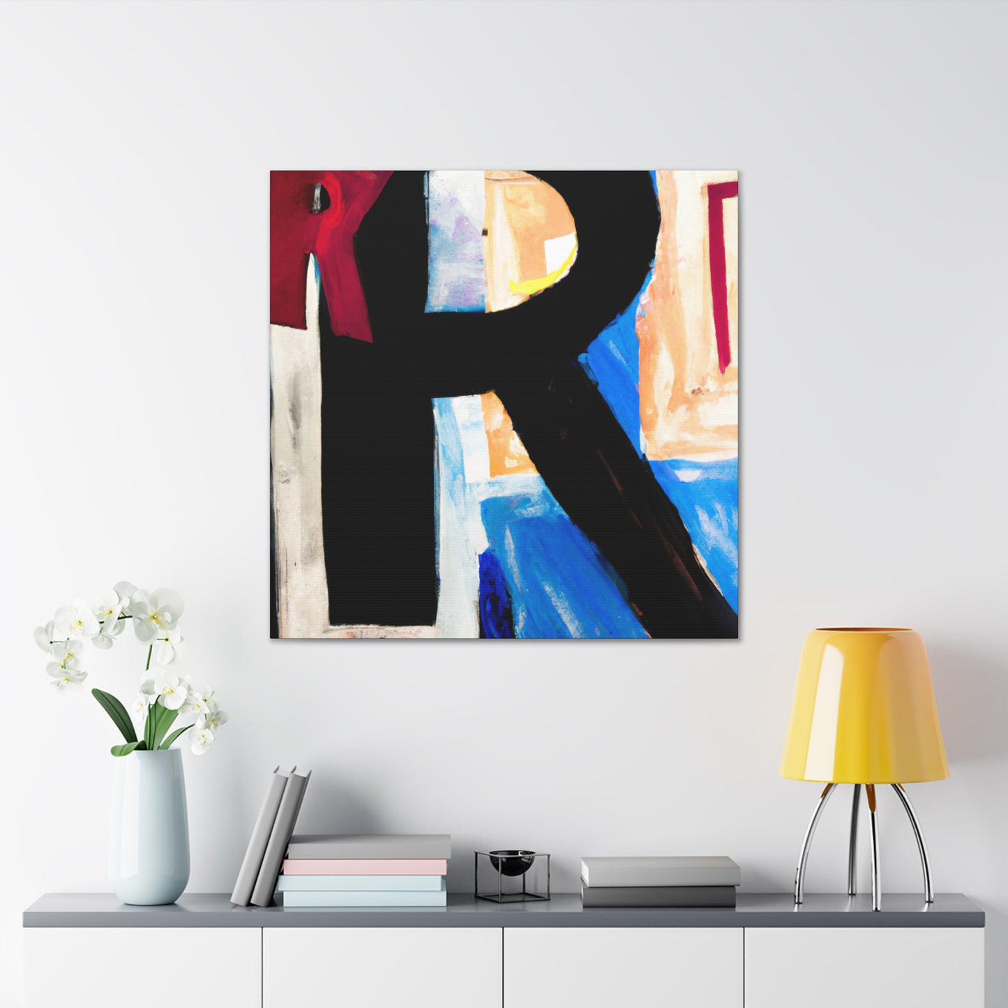 "R Is Infinite Possibility" - Canvas