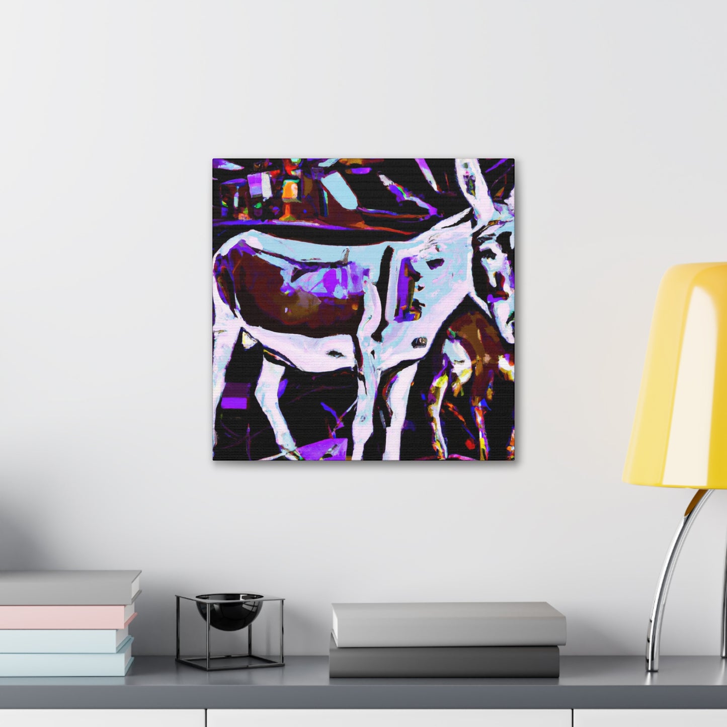 Donkey's Expressionistic Dream - Canvas