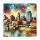 Concrete Dreams of Cincinnati - Canvas