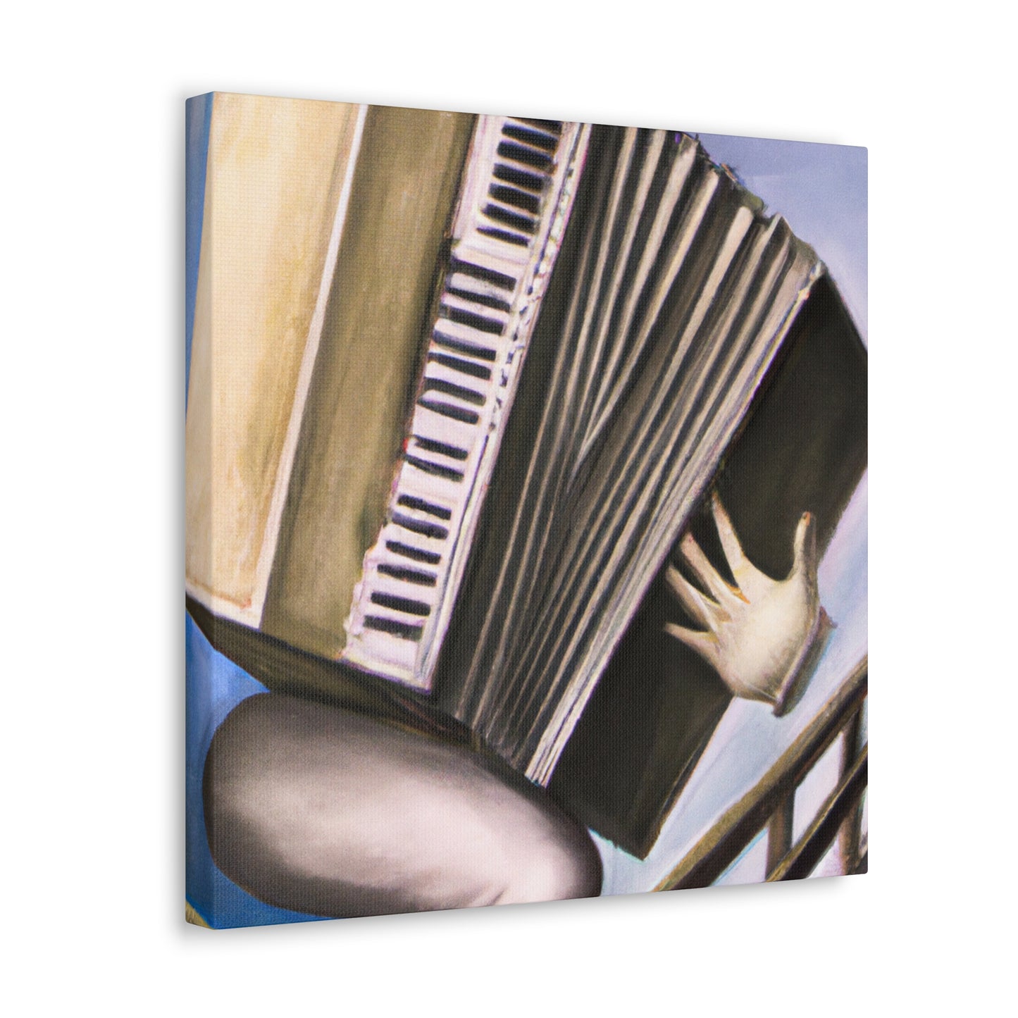 "Accordion Symphony Surrealism" - Canvas