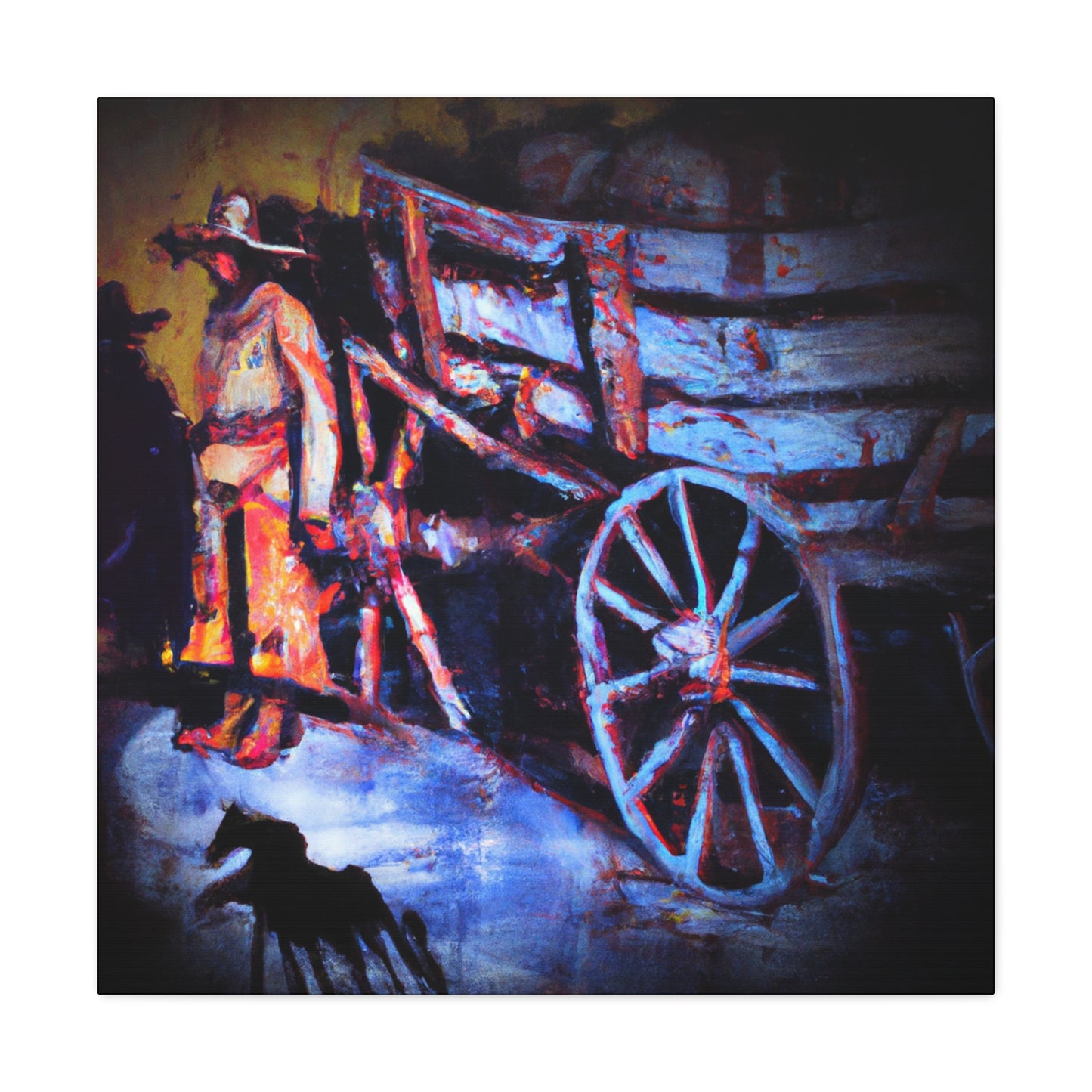 Wheels of Splendor - Canvas