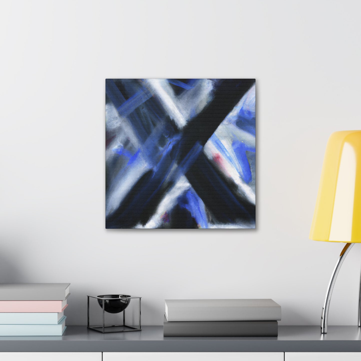 X in Expressionistic Hues - Canvas