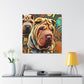 "Shar Pei Dreamscape" - Canvas