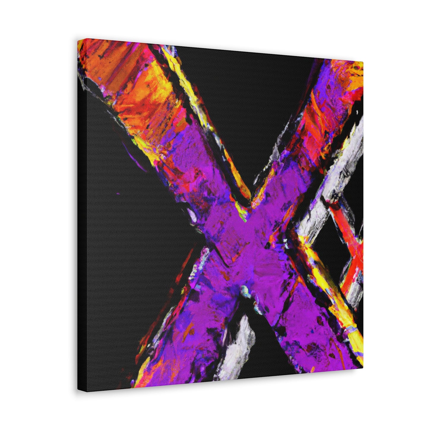 "X Awaits Dreamers" - Canvas