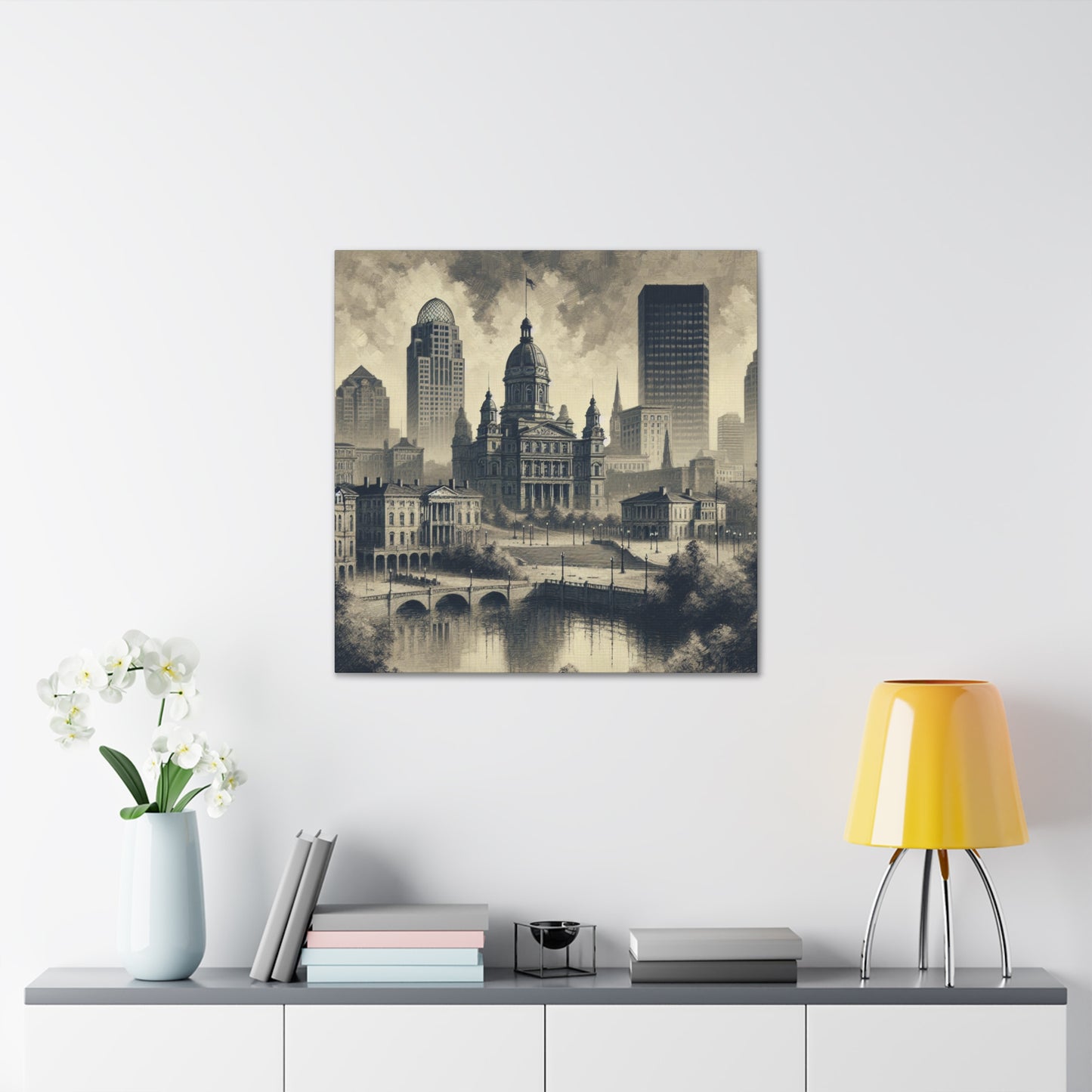 "Whimsical Louisville Symphony" - Canvas