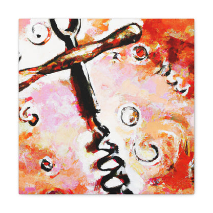 The Corkscrew Twirls - Canvas