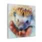 "Hedgehog in Hyperrealism" - Canvas