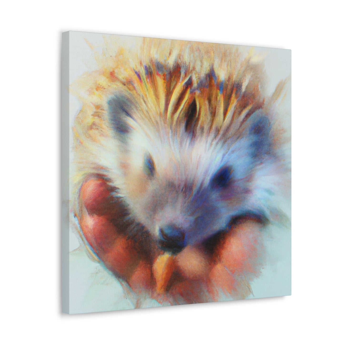 "Hedgehog in Hyperrealism" - Canvas