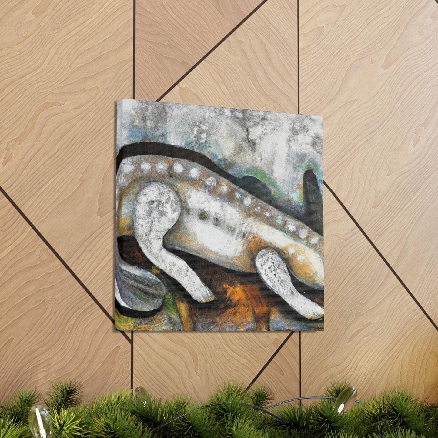 "Pangolin Silent Contemplation" - Canvas