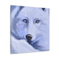 "Arctic Wolf Hyperrealism" - Canvas