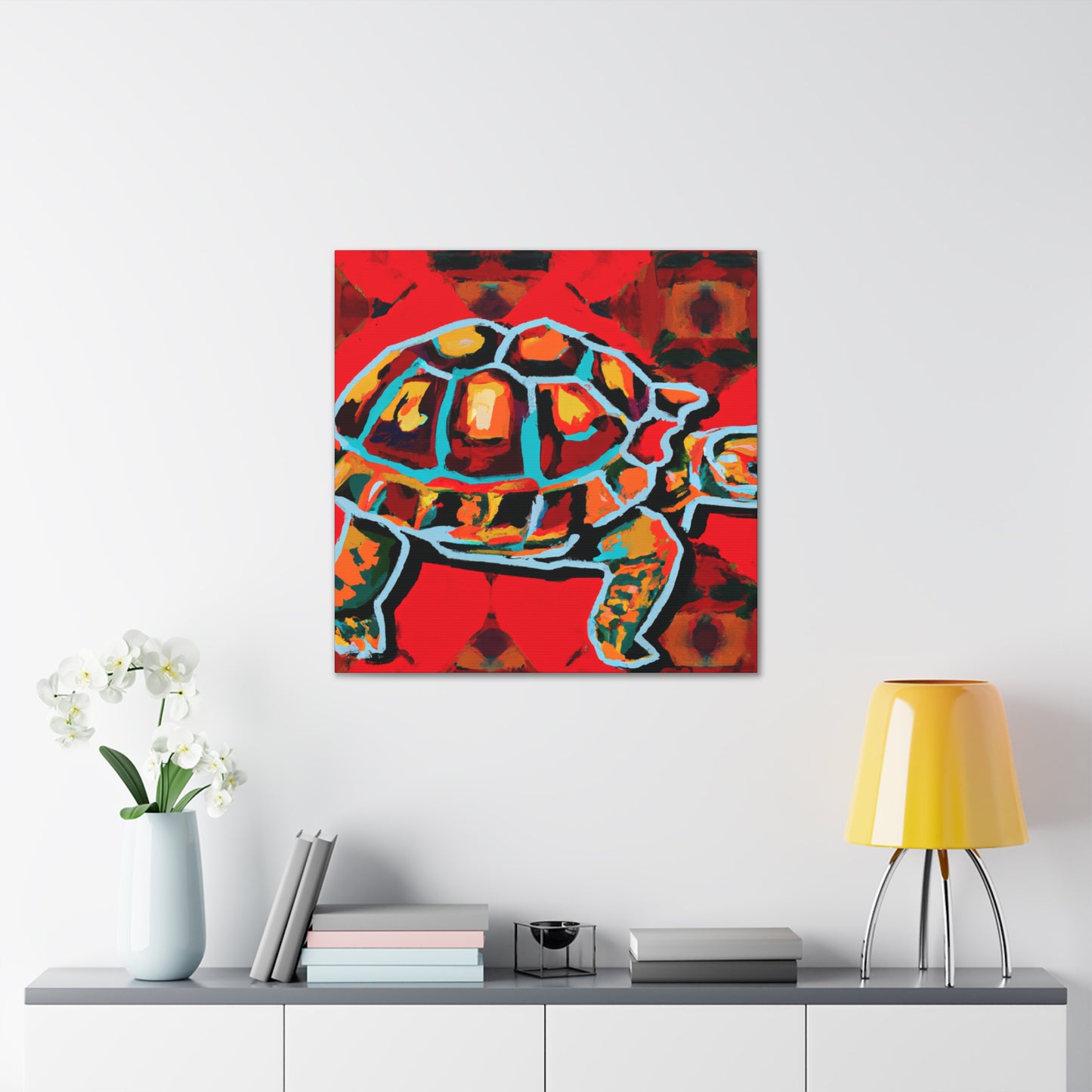 Russian Tortoise Splendor - Canvas