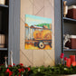 "Hay Wagon Harvest Home" - Canvas