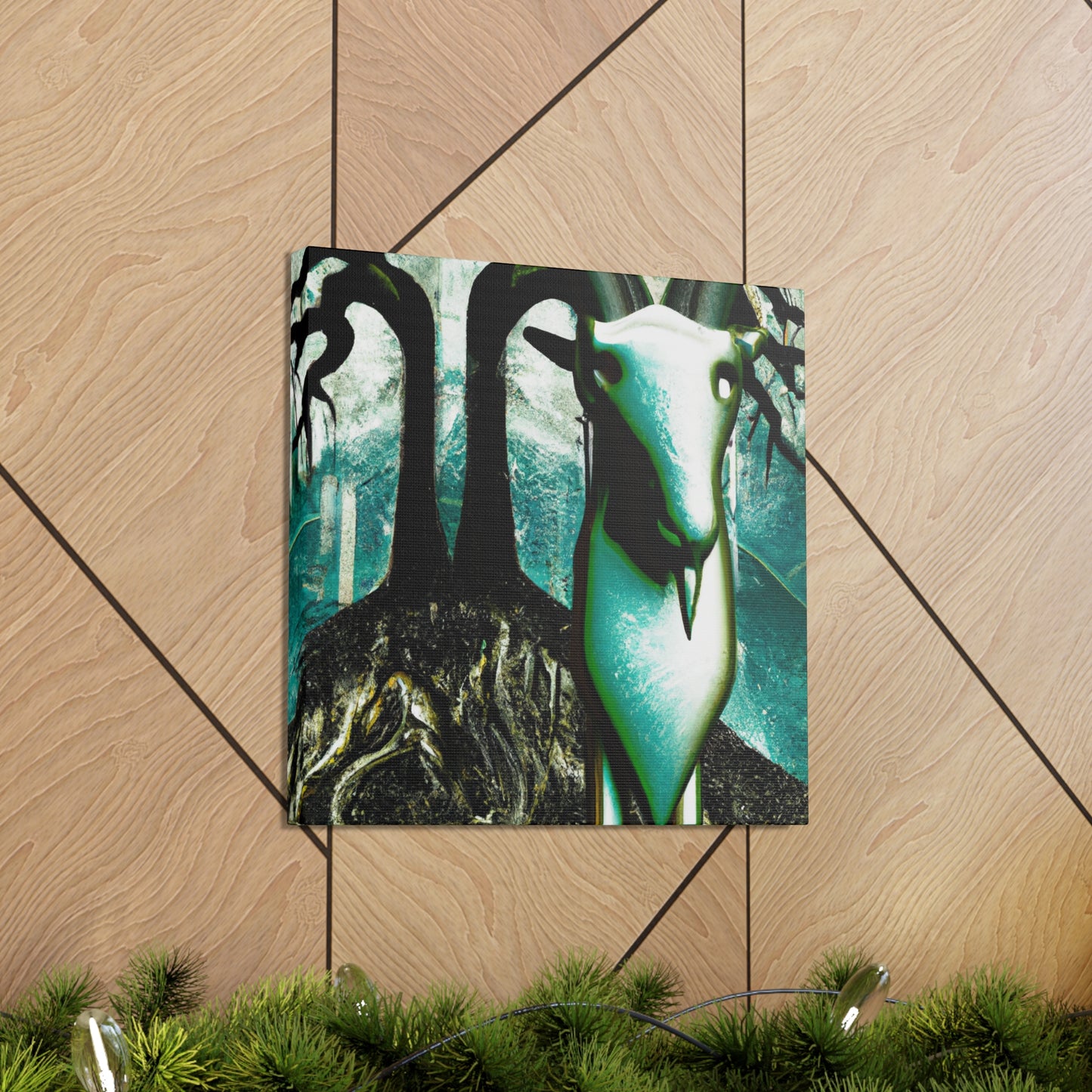 Mountain Goat Dreamscape - Canvas