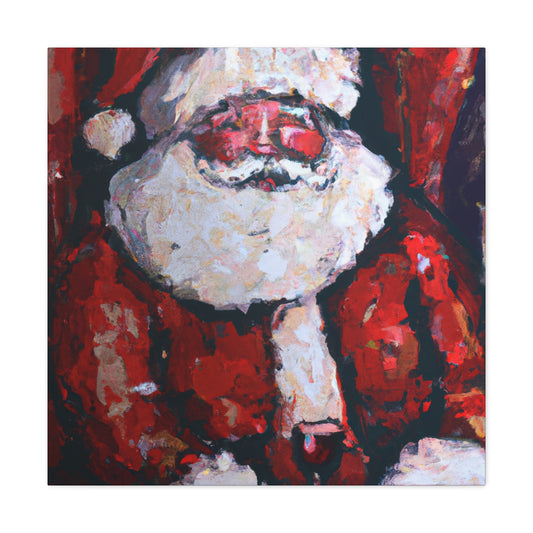 Santa in Wonderland - Canvas