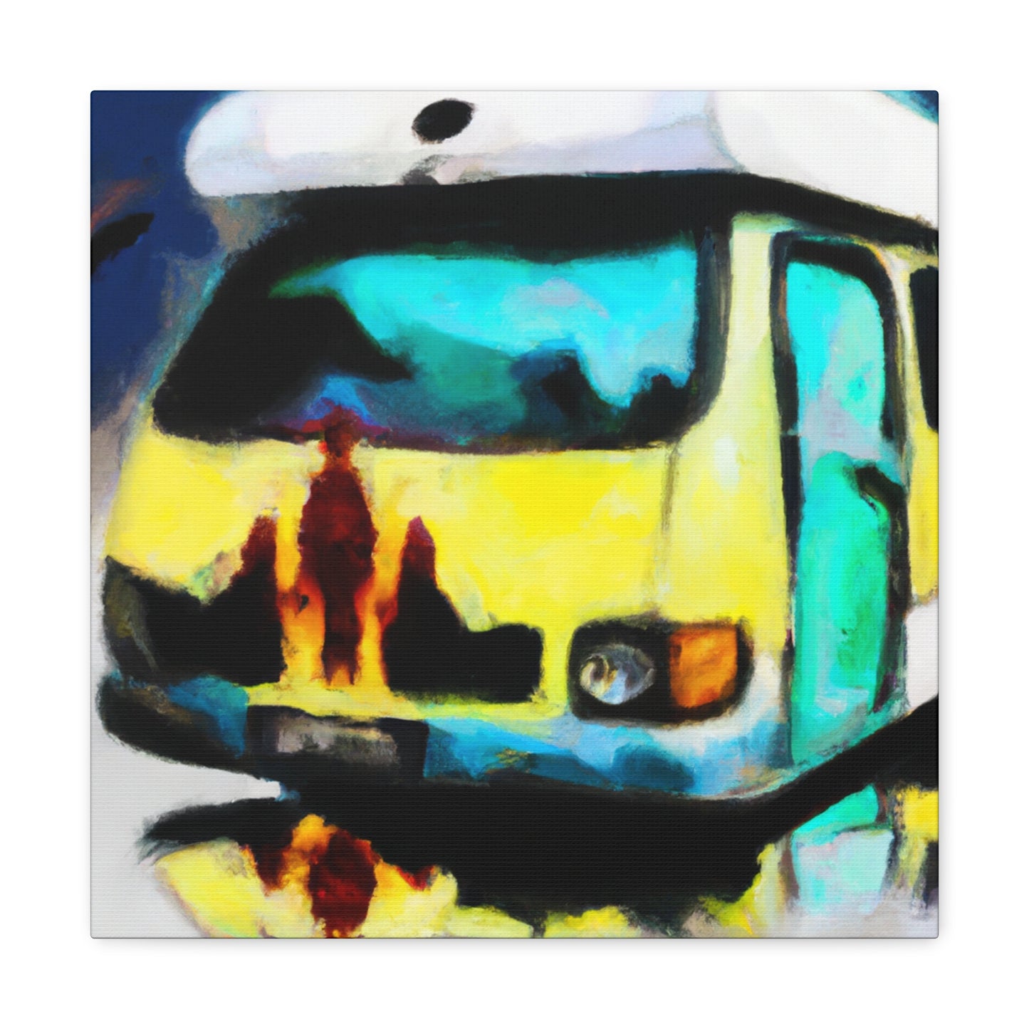 Camper Van Surrealism - Canvas