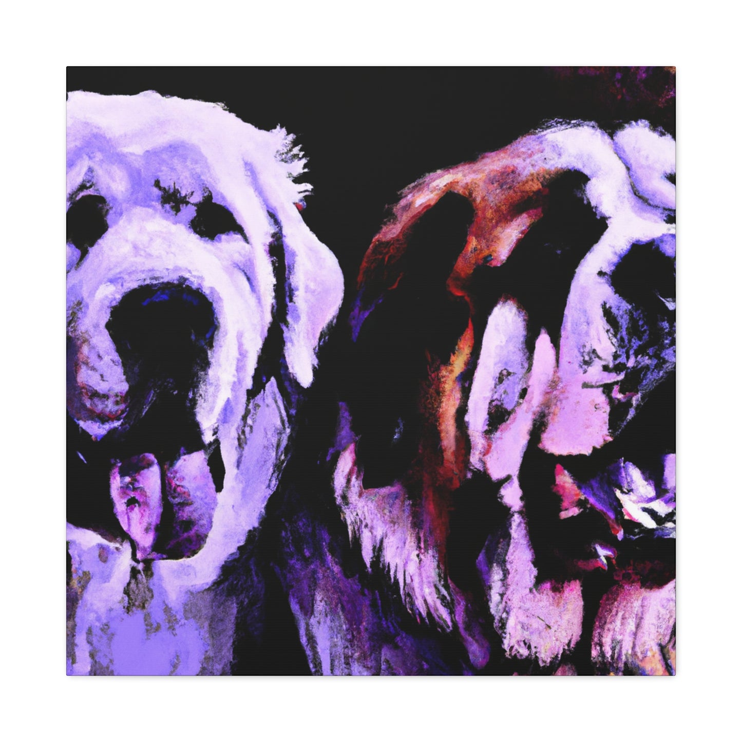 "Great Pyrenees Revelation" - Canvas