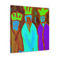 "Wise Men in Fauvism" - Canvas