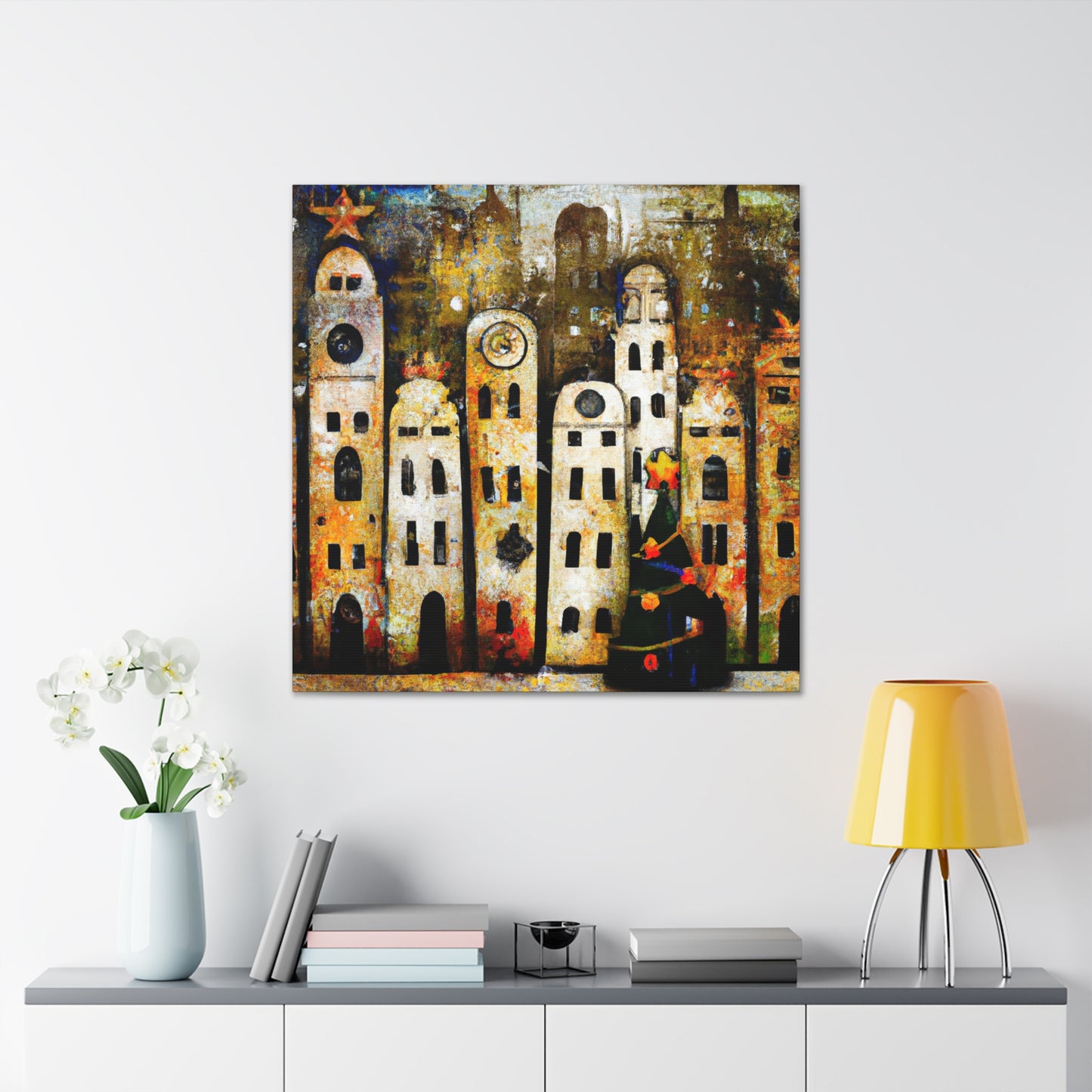 City Square: Steampunk - Canvas