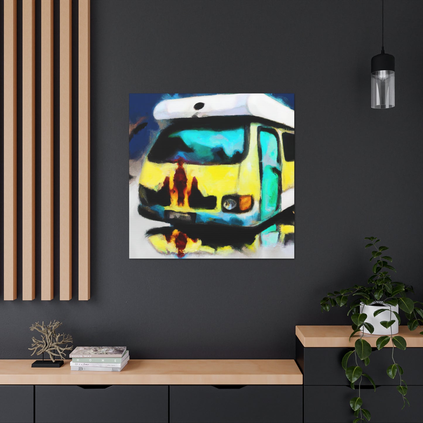 Camper Van Surrealism - Canvas