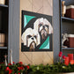 "Shih Tzu in Deco" - Canvas