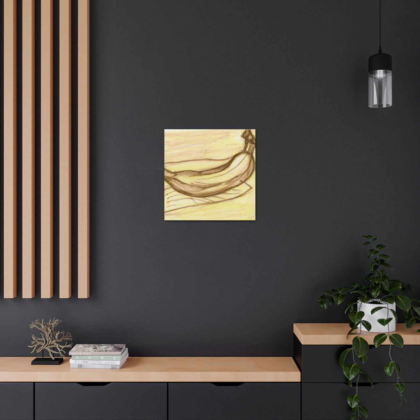 "Bananna Harvest Delight" - Canvas