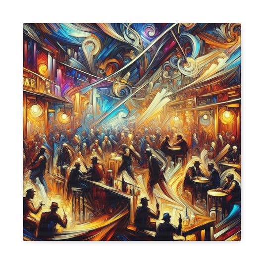 Smokey Havana Soiree - Canvas