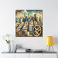 "Aetherial Miami Metropolis" - Canvas