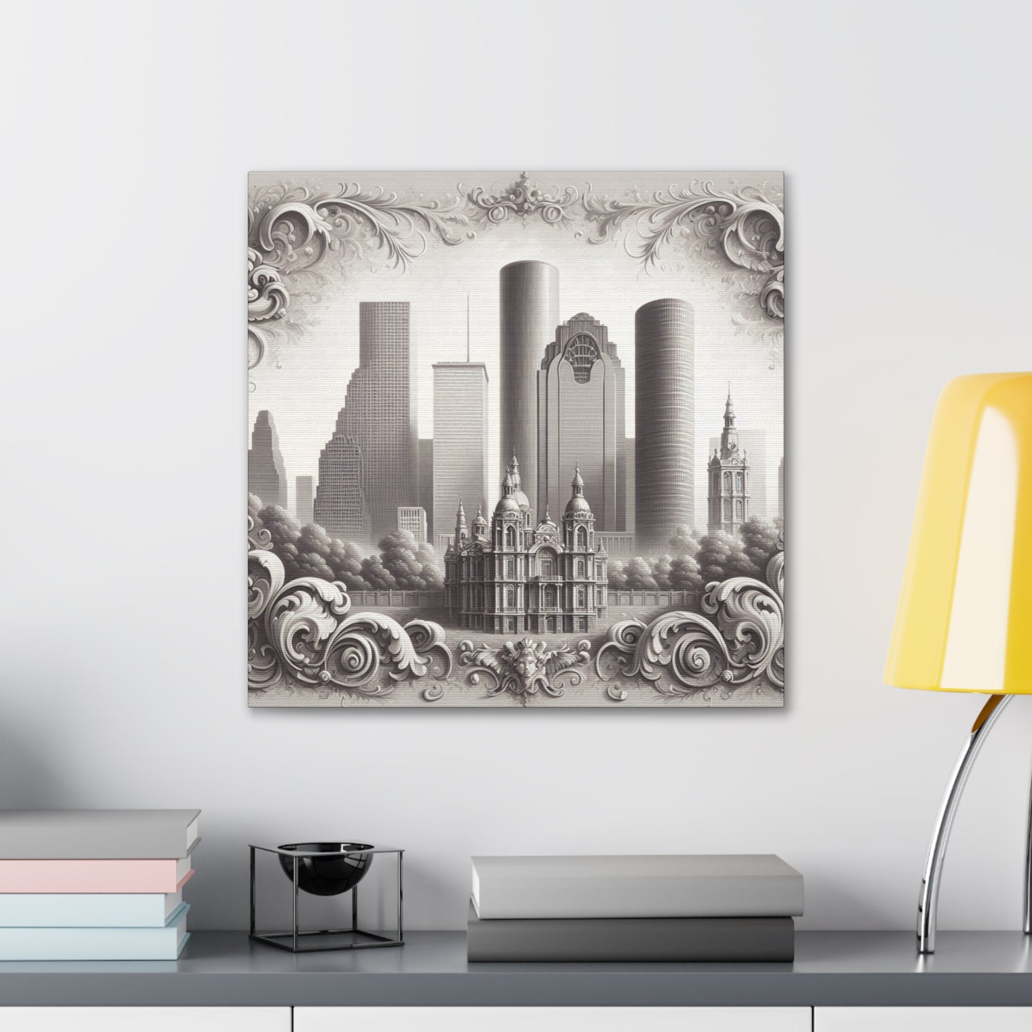 "Opulent Houston Splendor" - Canvas