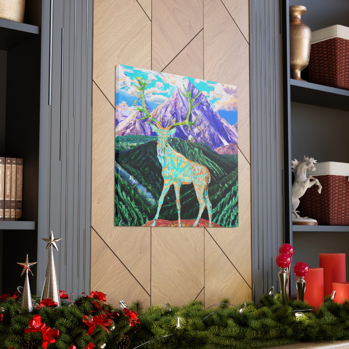 Deer in Dreamland - Canvas