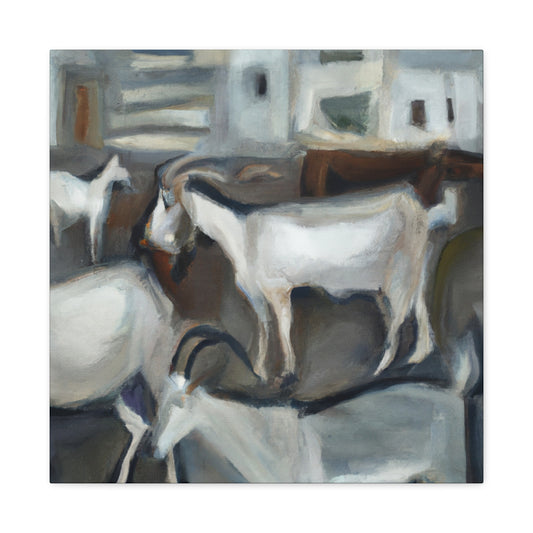 Goat in Expressionism - Canvas