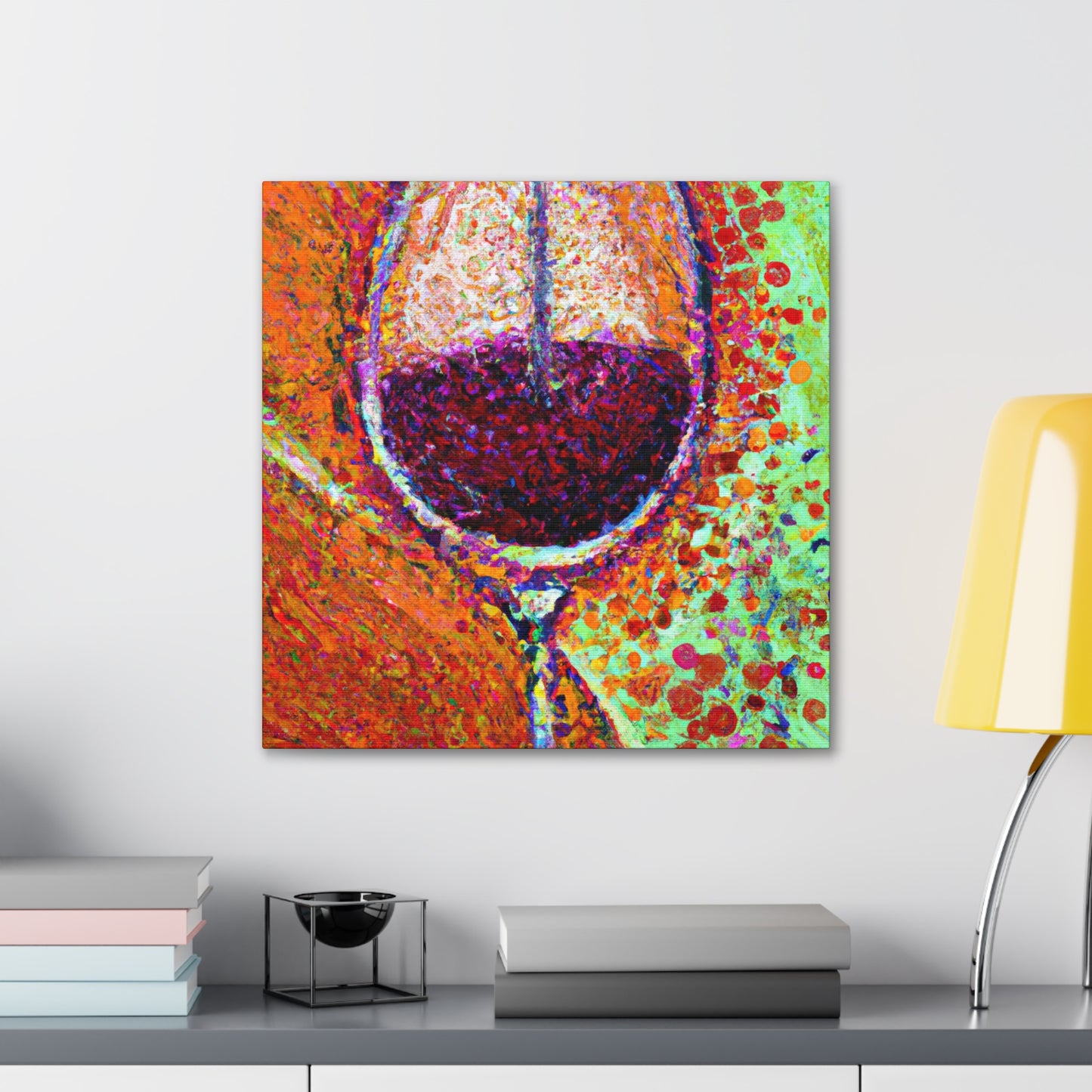 "A Toast in Color" - Canvas