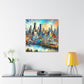 "Urban Dreams Unleashed" - Canvas