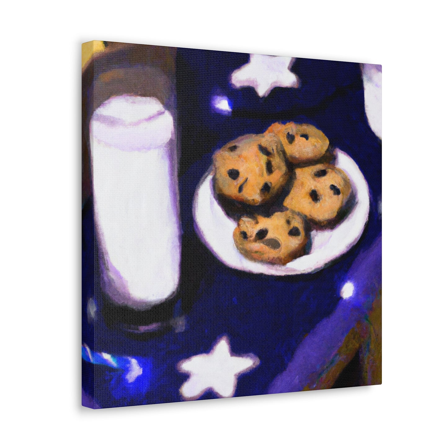 Milk and Cookie Delight - Canvas