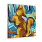 Squirrel Amidst Chaos - Canvas