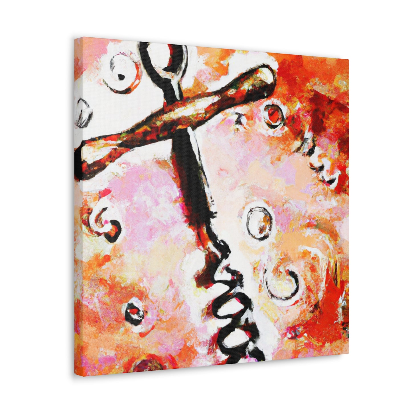 The Corkscrew Twirls - Canvas