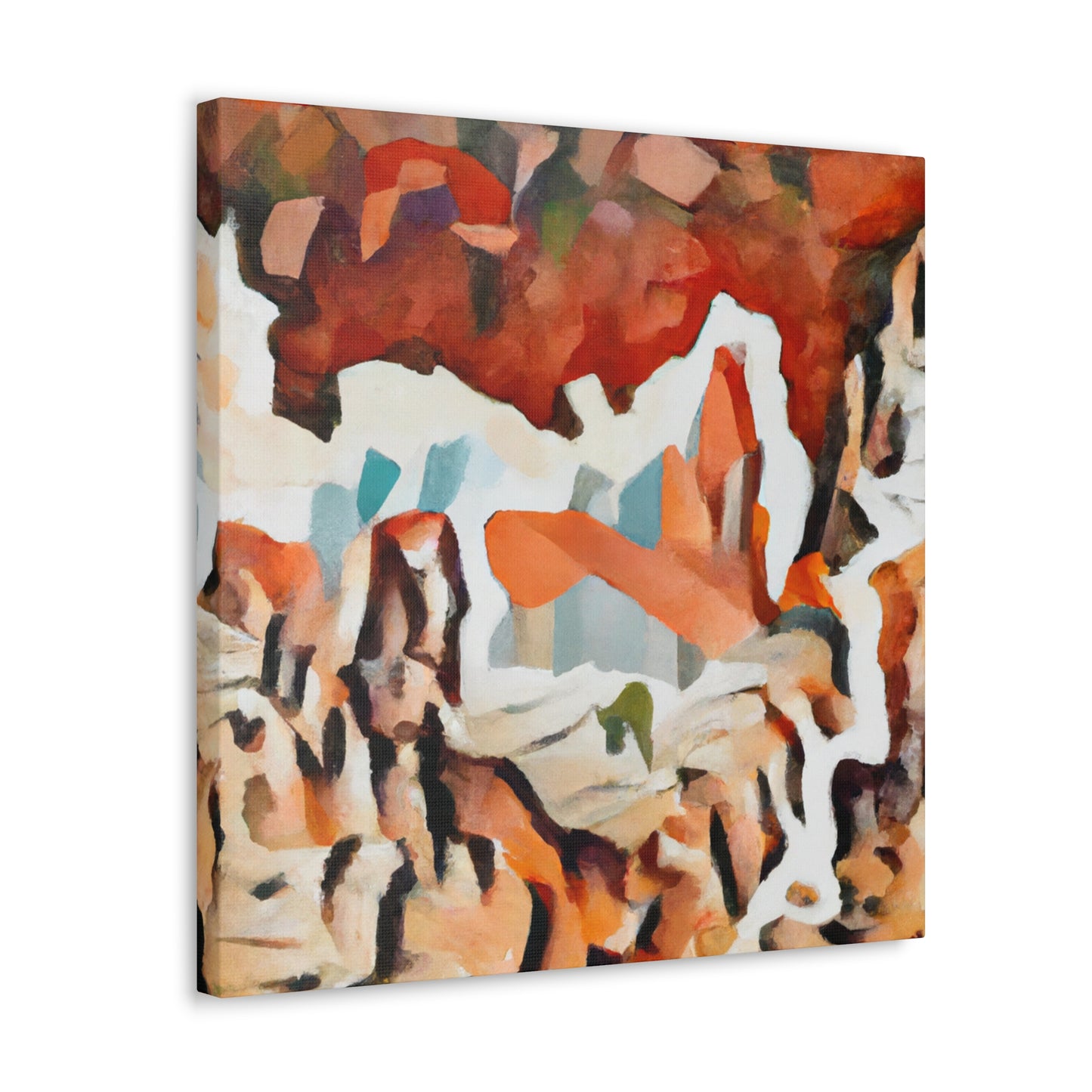 "Canyon in Impressionism" - Canvas