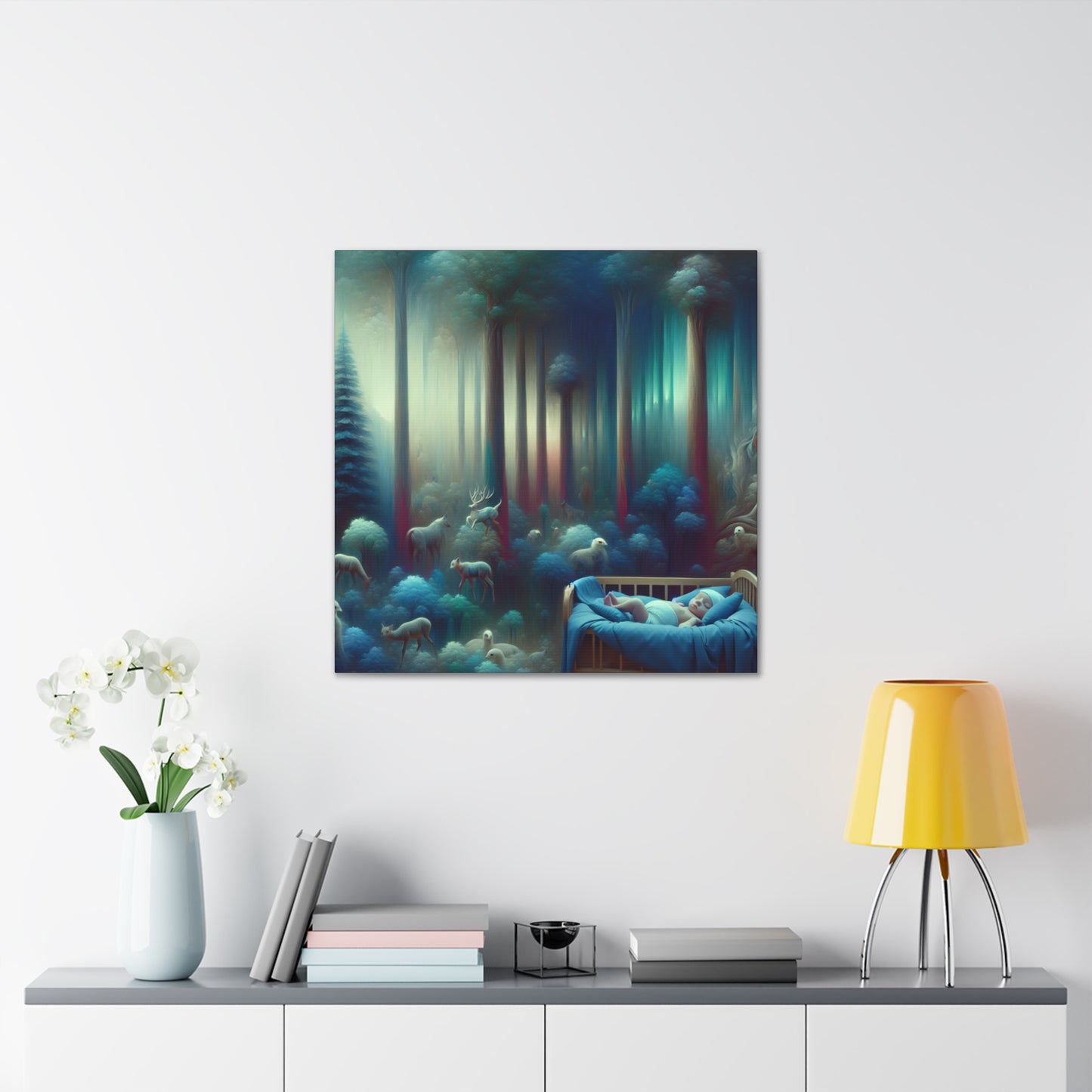 Whispering Enchanted Woodland - Canvas