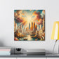 Southern Splendor of Atlanta - Canvas