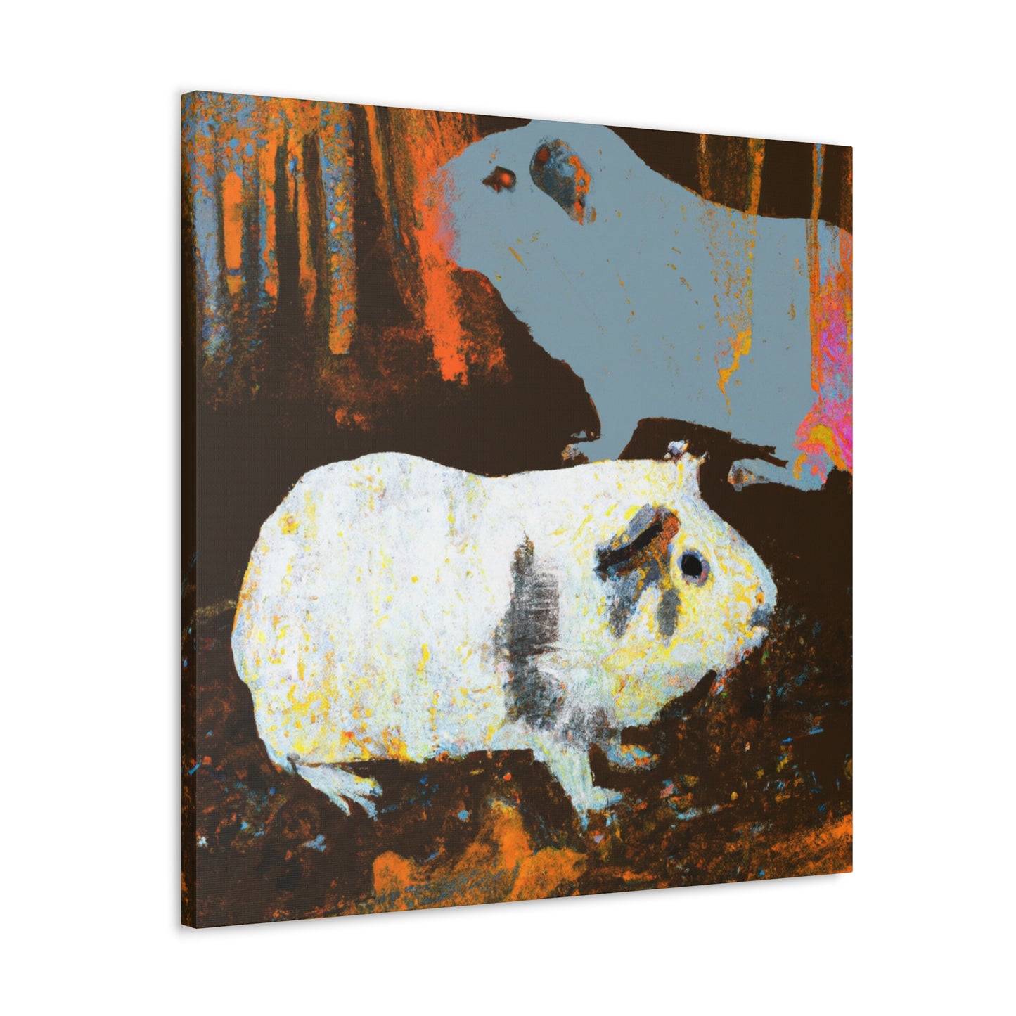 Guinea Pig Expressionism - Canvas